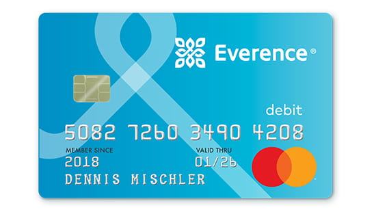Everence debit card for individuals